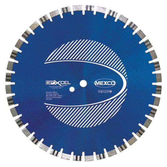 Mexco 350mm Diamond Blade Concrete XCEL Grade