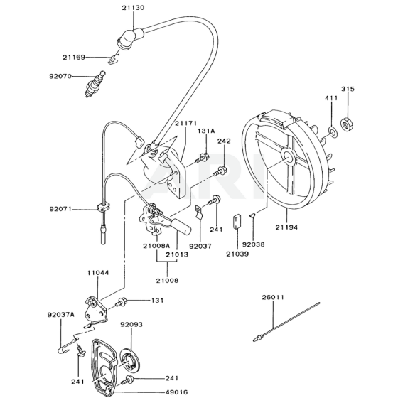Electric Equipment for FA076D