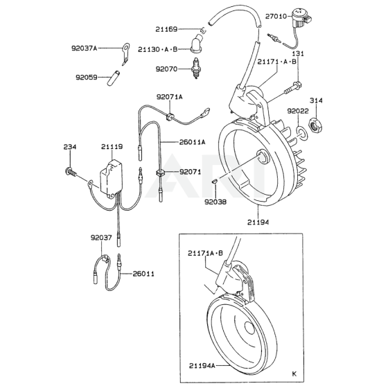 Electric Equipment for FA210R