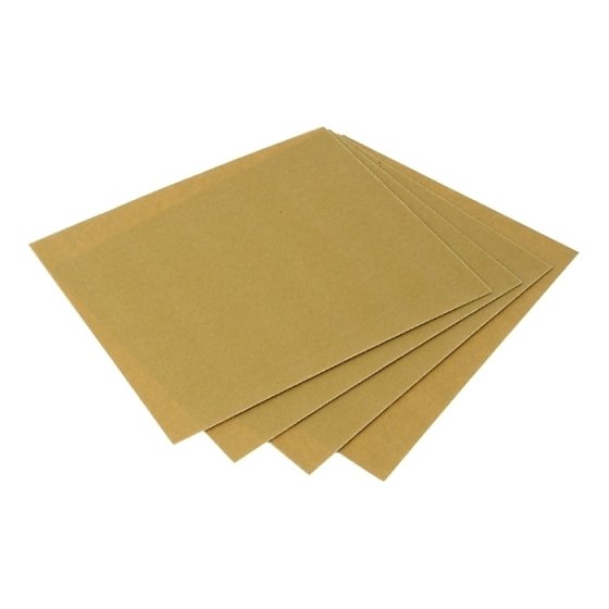 Glass Paper Sandpaper Sheets