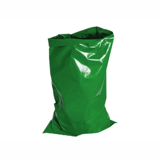 Garden Sacks - Strong Heavy-Duty Polythene 73 x 97cm Green Pack of 10
