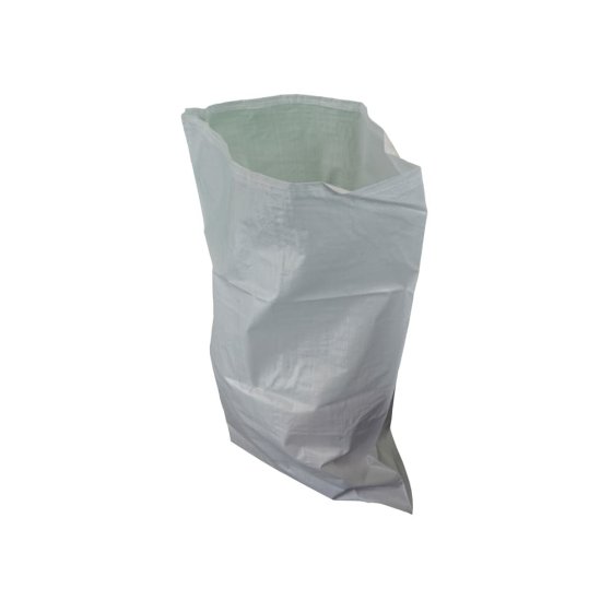 Woven White Rubble Sacks double stitched tough, waterproof 600 x 900mm X5