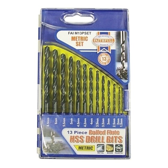 Metric HSS Drill Bit Sets