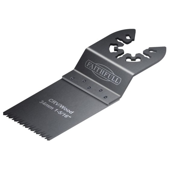 Bi-Metal Flush Cut Wood Blade Side Set 34mm Box of 100 Blades