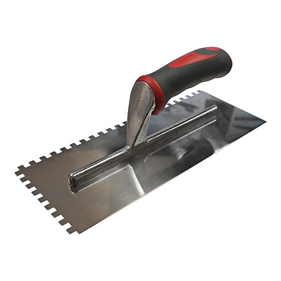 Notched Trowel Stainless Steel