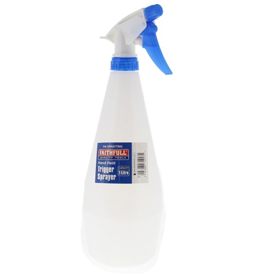Trigger Spray Bottle 1 Litre Faithfull Spraying Needs