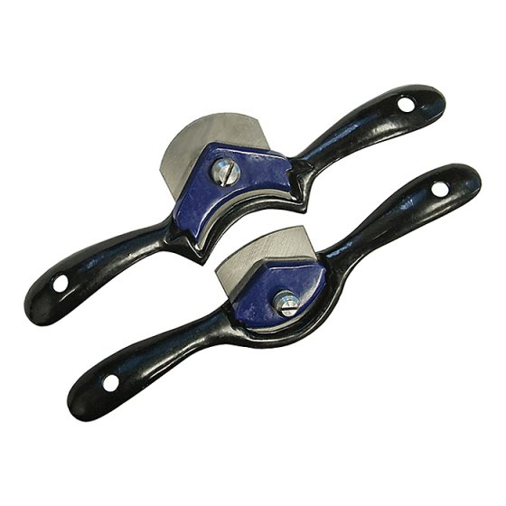 Spokeshave Twin Pack (1 Concave & 1 Convex) by Faithfull