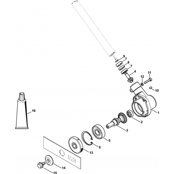 Gear Head Assembly for Stihl FC110