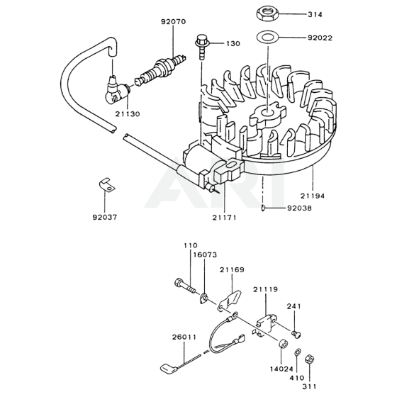 Electric Equipment for Kawasaki