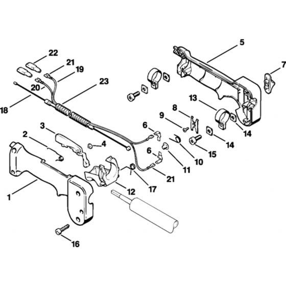Handle Assembly for Stihl FC 75