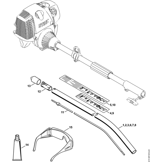 FCB-KM Drive Tube Assembly