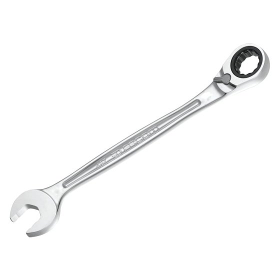 1 x Facom 467B.22 Anti Slip Combination Ratcheting - Open End Spanner 22mm