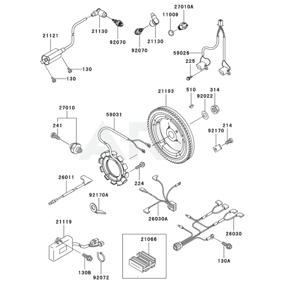 Electric Equipment for Kawasaki