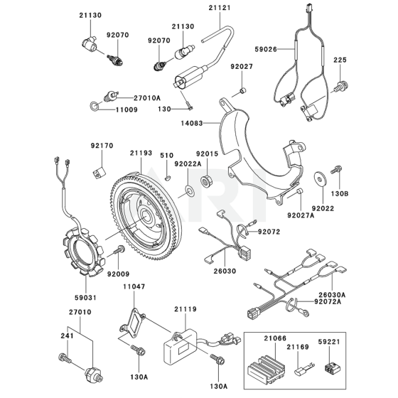 Electric Equipment for Kawasaki