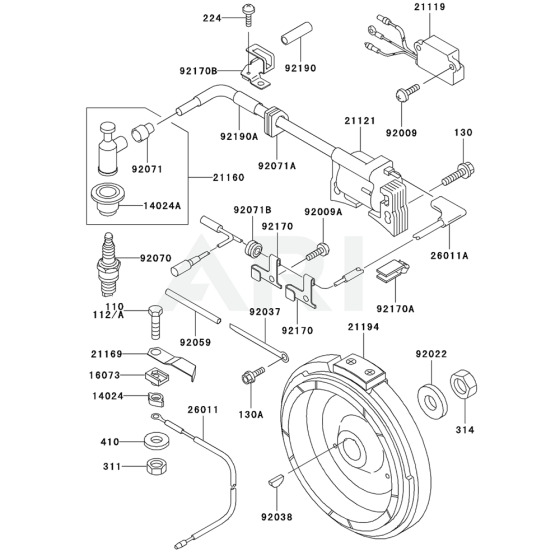 Electric Equipment for FE250D