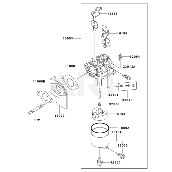 Carburettor for FE290R