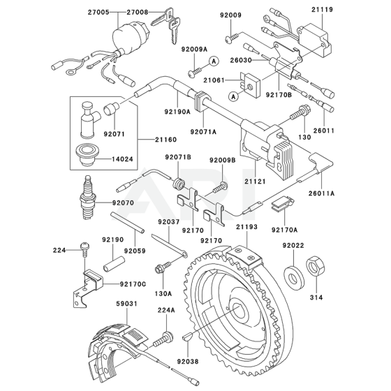 Electric Equipment for FE350D