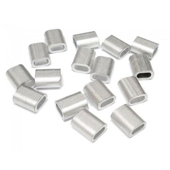 Aluminium Ferrules - 100 Pack