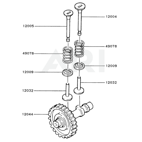 Valve/Camshaft for FG200D