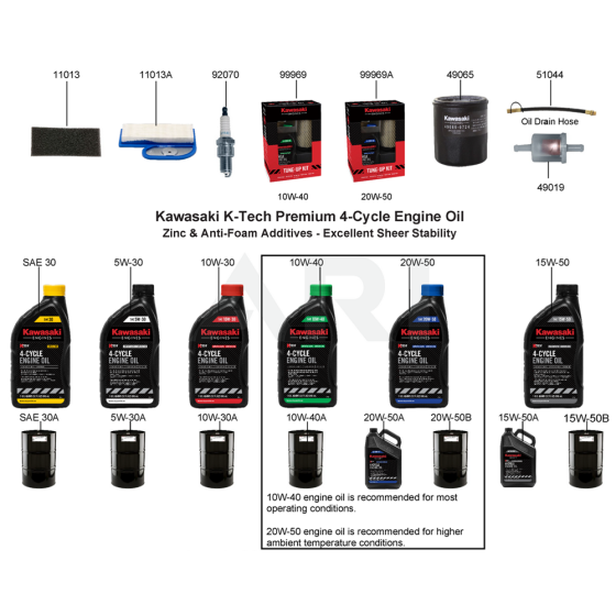 Kawasaki FH451V Engine Parts