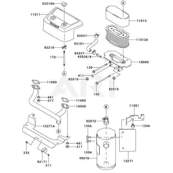Air Filter & Muffler