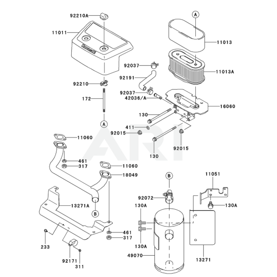 Air Filter & Muffler