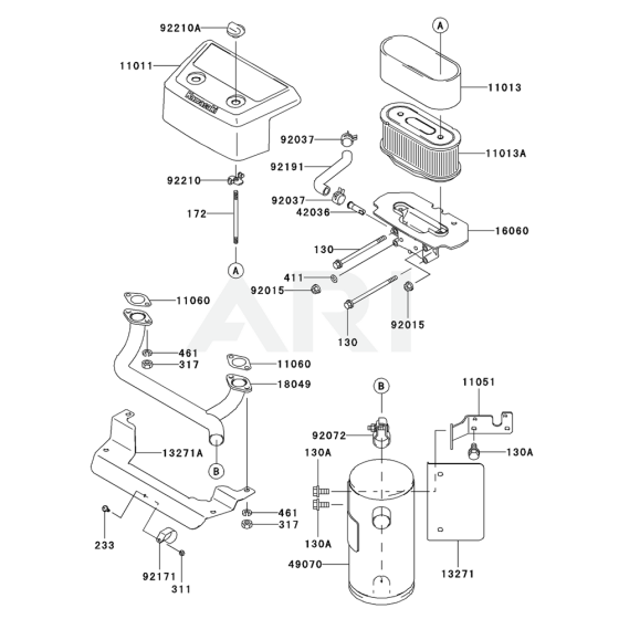 Air Filter & Muffler