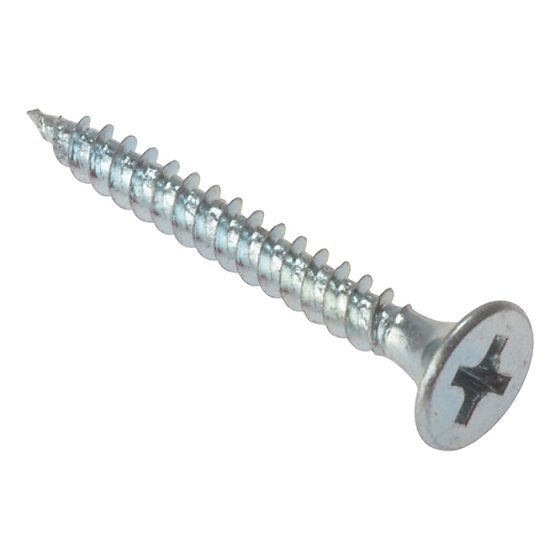 Drywall Screw Phillips Bugle Head TFT ZP 3.5 x 25mm Bulk 1000 by Forgefix - DWS25