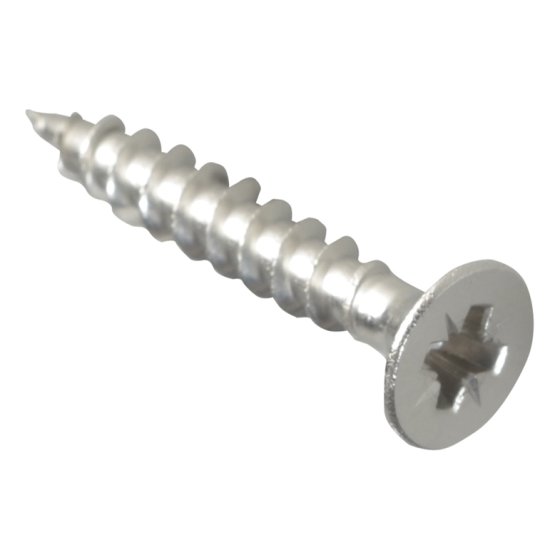 Multi-Purpose Pozi Screw CSK ST Stainless Steel 4.0 x 25mm Forge Pack 35 by Forgefix - FPMPS425SS