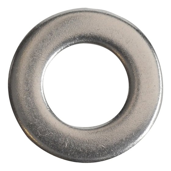 Flat Washers DIN125 A2 Stainless Steel M10 Forge Pack 20 by Forgefix - FPWASH10SS