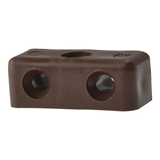 Modesty Block Brown No. 6-8 Bag 100 by Forgefix - 100MOD1