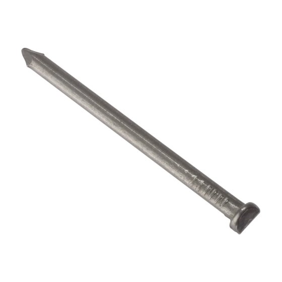 Oval Lost Head Nail Bright Finish 100mm Bag Weight 500g by Forgefix - 500NLOH100B