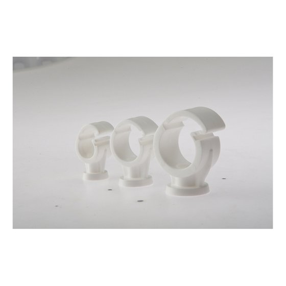 Pipe Clip Single Cliplock 22mm Box 100 by Forgefix - PCSC22