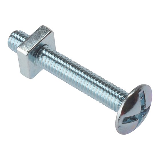 Roofing Bolt ZP M6 x 20mm Bag 25 by Forgefix - 25RBN620