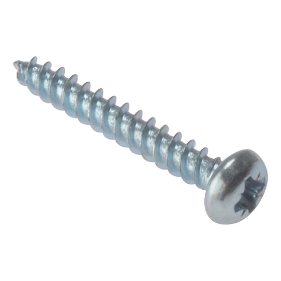 General Purpose Pozi Screw Round Head TT ZP 1in x 6 Box 200 by Forgefix - RH16ZP