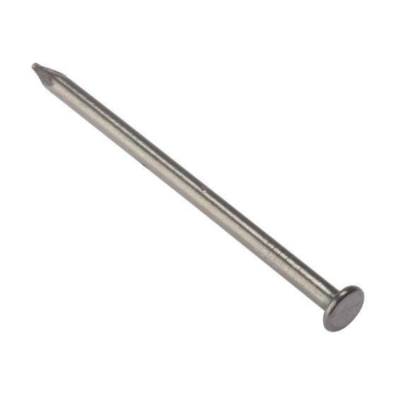 Round Head Nail Bright Finish 100mm Bag of 500g by Forgefix - 500NLRH100B