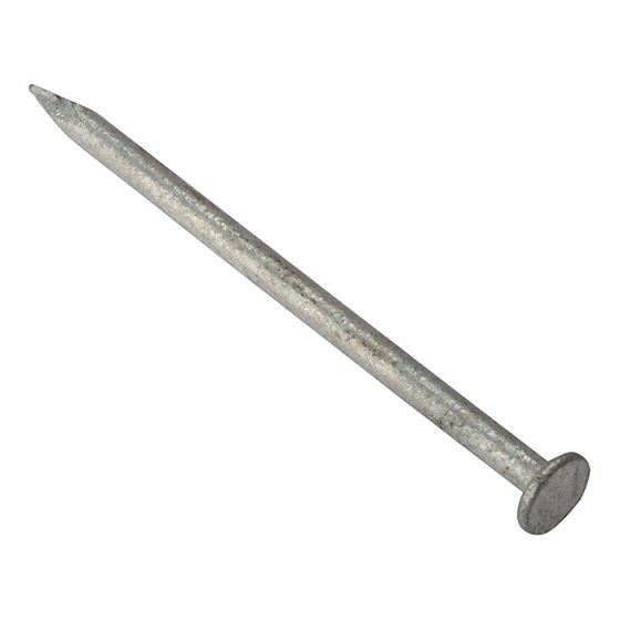 Round Head Nail Galvanised 100mm Bag of 500g by Forgefix - 500NLRH100GB