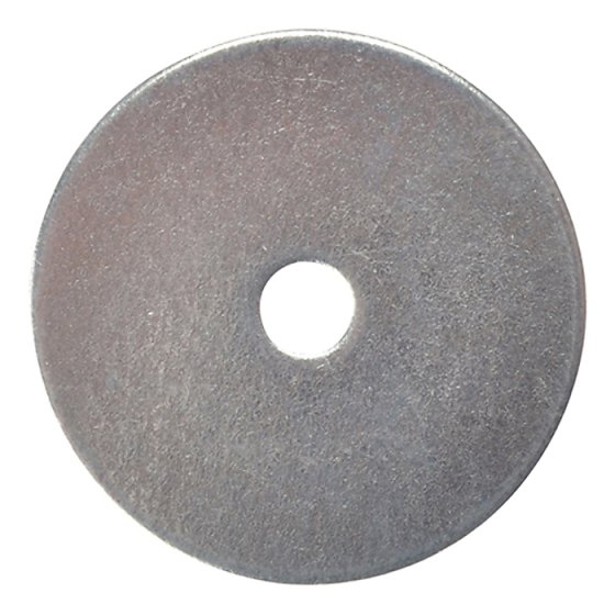 Flat Repair Washers ZP M6 x 40mm Bag 10 by Forgefix - 10REPWASH640