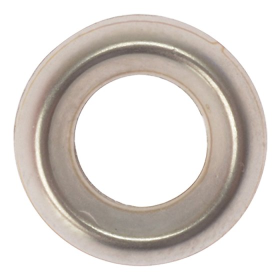 Screw Cup Washers Solid Brass Nickel Plated No.10 Bag 200 by Forgefix - 200SCW10N