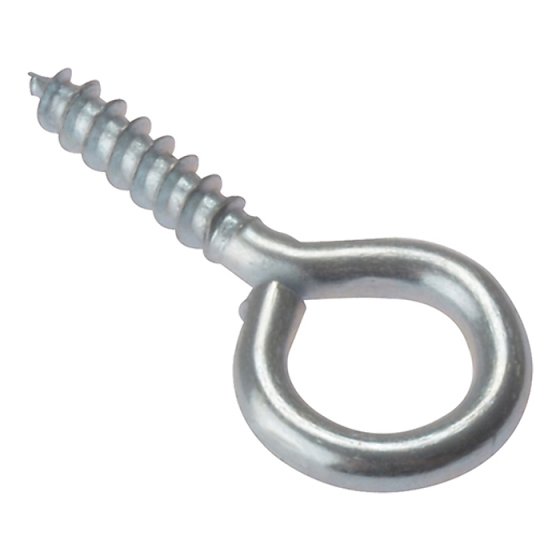 Screw Eyes ZP 25 x 4g Bag 10 by Forgefix - 10SE254