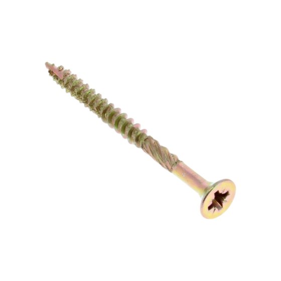 Spectre Screw PZ Compatible CSK ZYP 4.0 x 50mm sawtooth thread (Box 200)