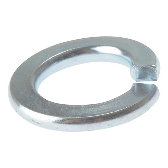 Spring Washers ZP M6 Bag 100 by Forgefix - 100SW6