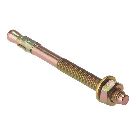 Through Bolt ZYP M12 x 140mm Bag 5 by Forgefix - 5TB12140