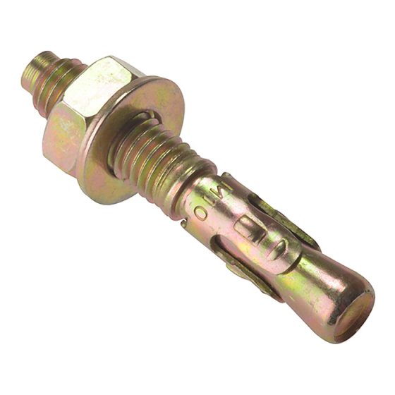 Through Bolt ZYP M8 x 75mm Bag 10 by Forgefix - 10TB875