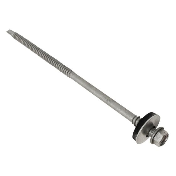 TechFast Composite Panels to Steel Hex Screw No.3 Tip 5.5 x 225mm Box 50