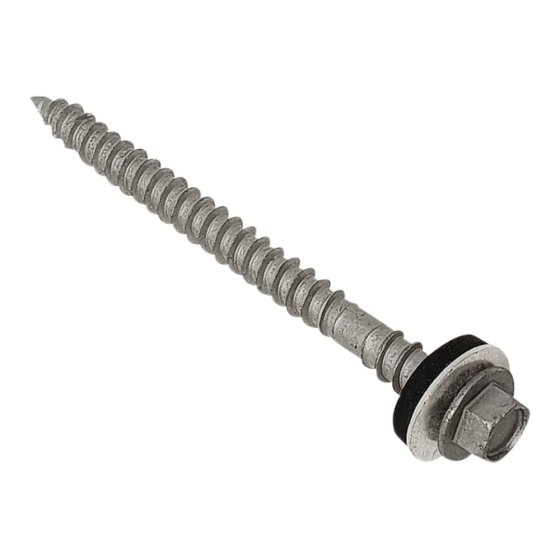 TechFast Composite Panel - Timber Hex Screw T17 Gash Point 6.3 x 125mm x100