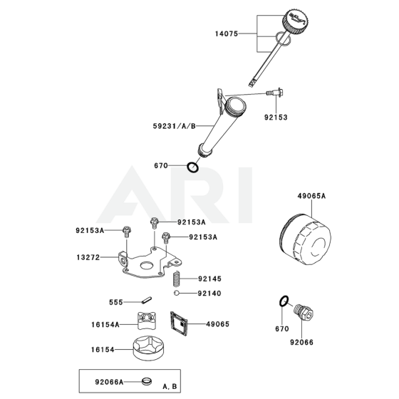 Lubrication Equipment for FR651V