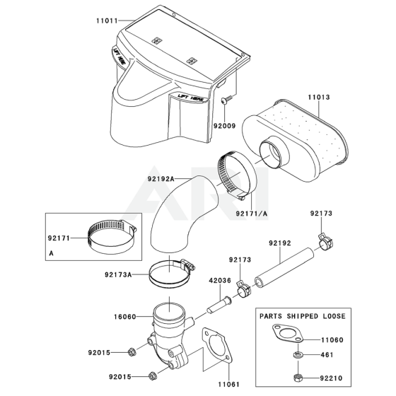 Air Filter/Muffler for FR691V