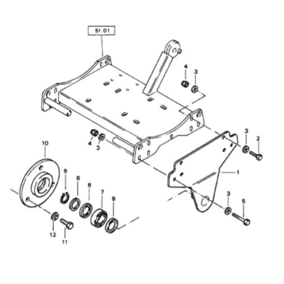 Frame Support Lefthand