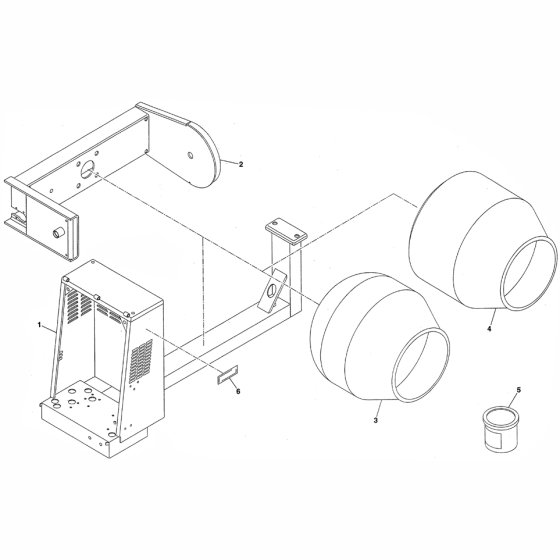 Frame and Drum Assembly